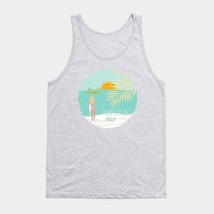 Longing for the beach Tank Top